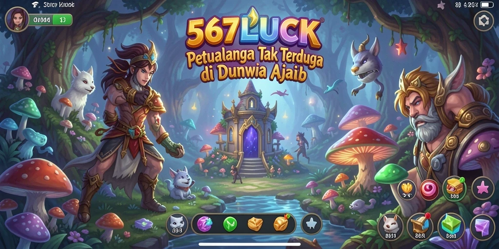 Gameplay seru dan menantang di dunia petualangan 567LUCK.