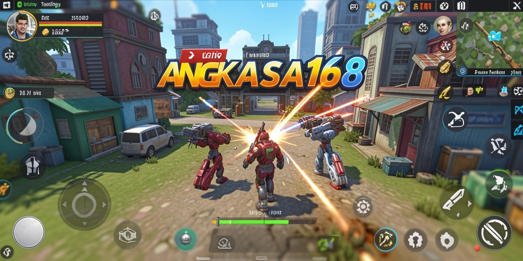 Tampilan utama ANGKASA168 dengan fitur Utility yang lengkap.