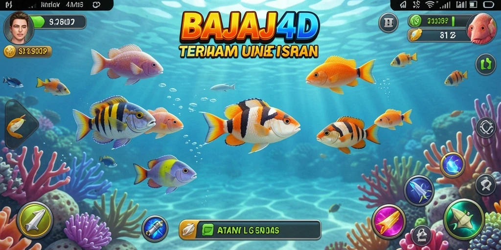 Tampilan gameplay BAJAJ4D yang seru dan penuh aksi Tembak Ikan.