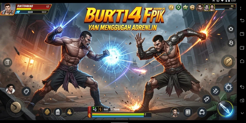 Tampilan gameplay BUKTI4D yang mendebarkan dan penuh aksi.