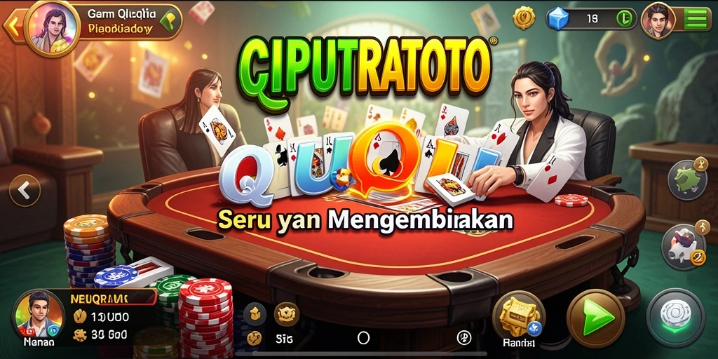 Tampilan gameplay QiuQiu yang mengasyikkan di CIPUTRATOTO.