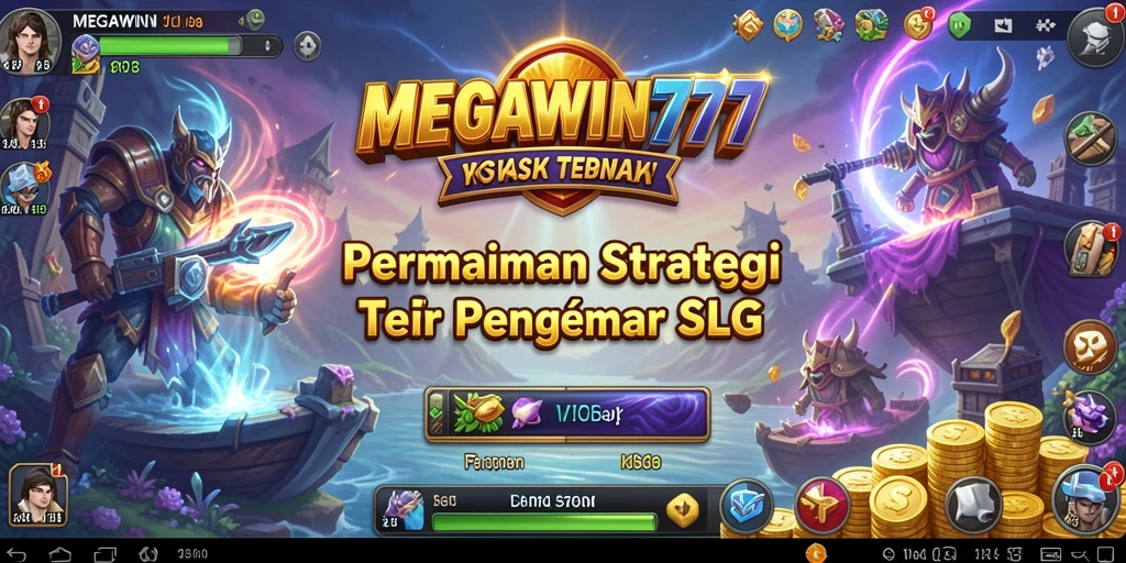 Tampilan gameplay menakjubkan dari MEGAWIN777 dalam genre SLG.