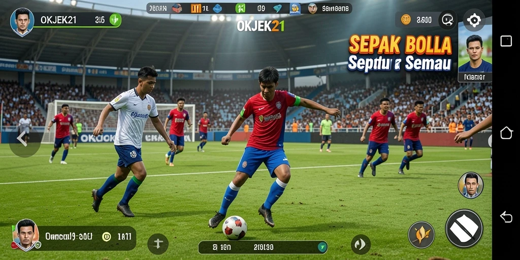 Gameplay menarik dari OKJEK21 yang memukau para pemain.
