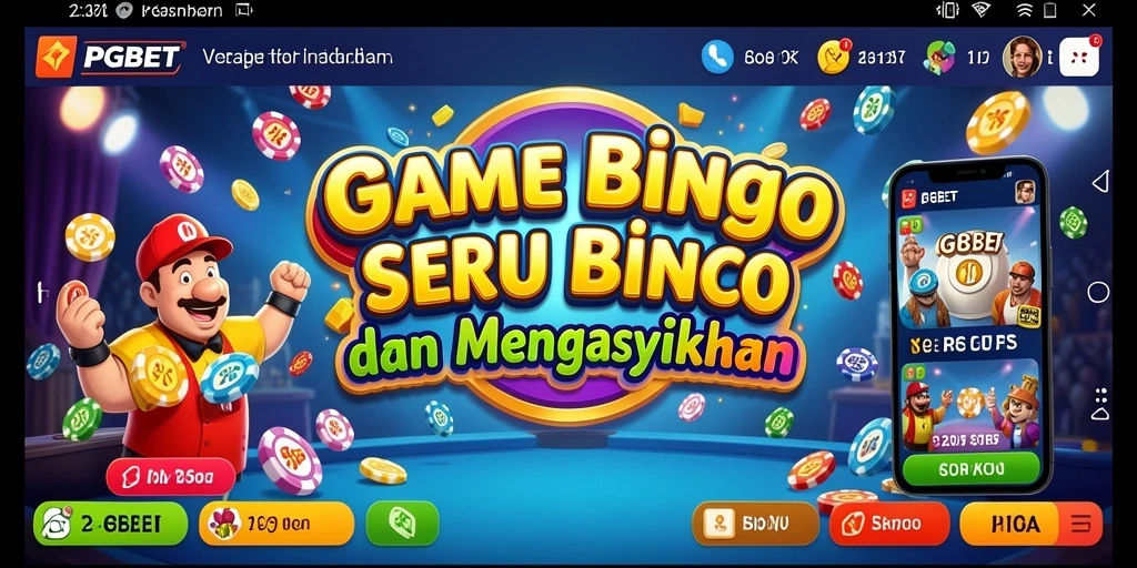 Tampilan gameplay Bingo yang seru dan interaktif di PGBET.