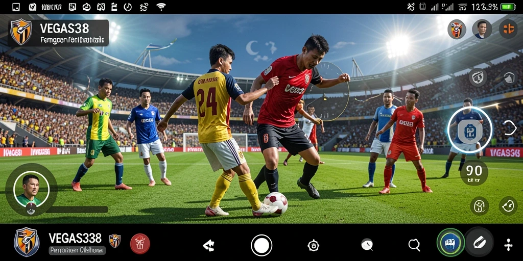 Tampilan gameplay yang mendebarkan dalam VEGAS338.